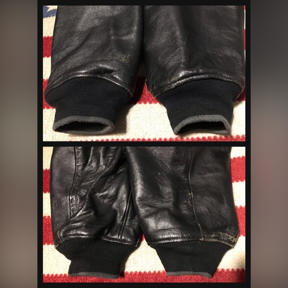 Vintage 2002 AVIREX NY TUSKEGEE AIRMEN BOMBER LEATHER Jacket 3XL RECEIPT Supreme - Picture 12 of 16